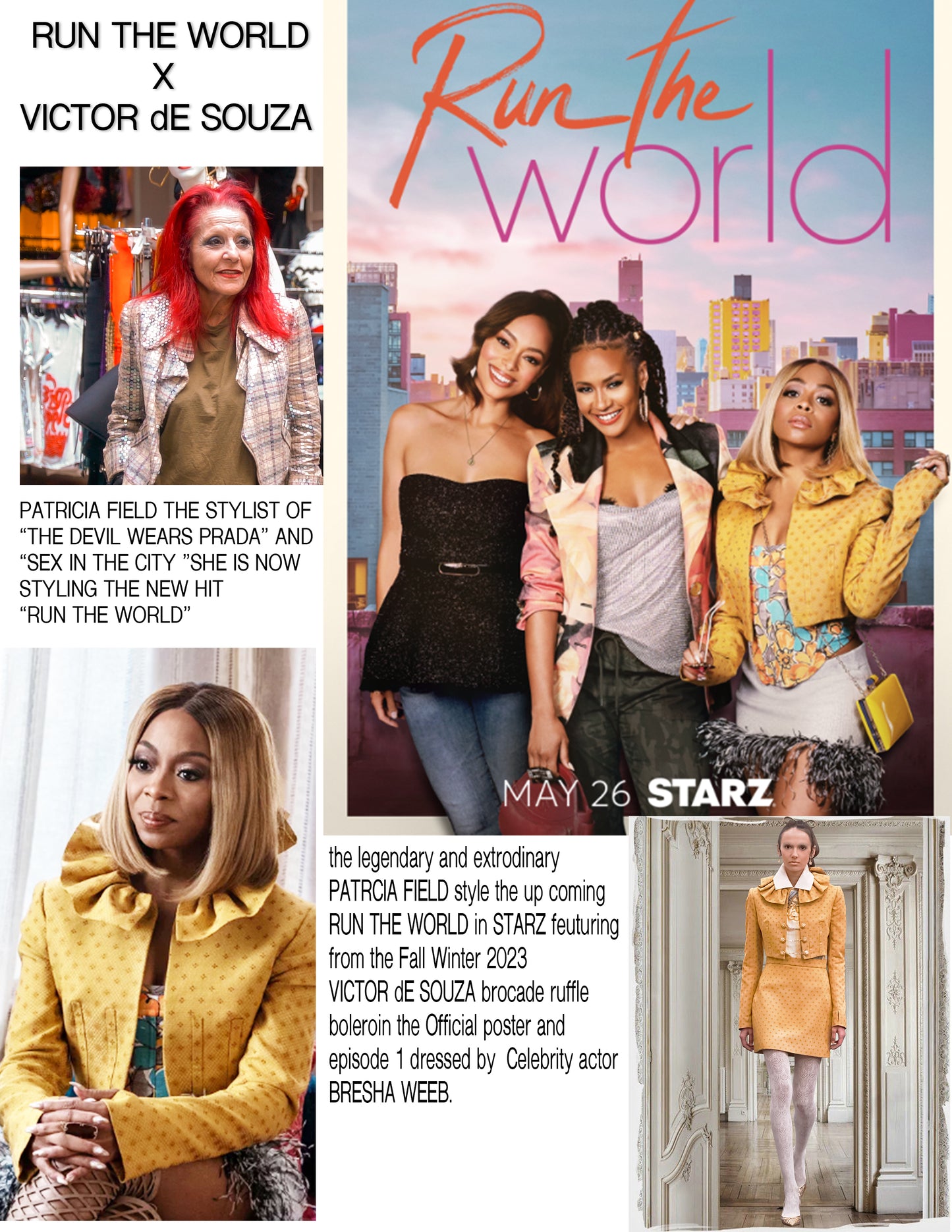 Rufles Brocade jacket