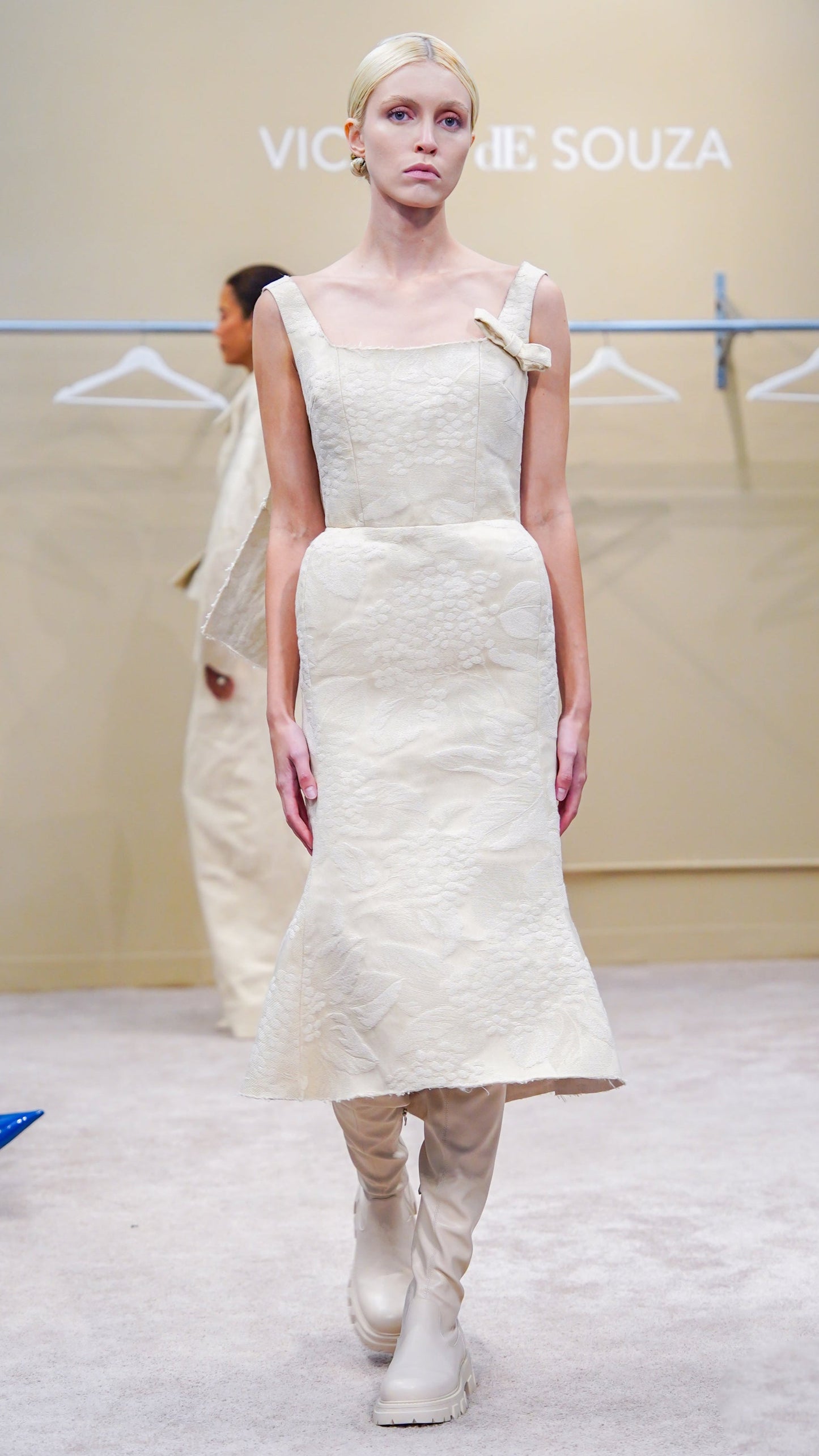 Moth structured dress