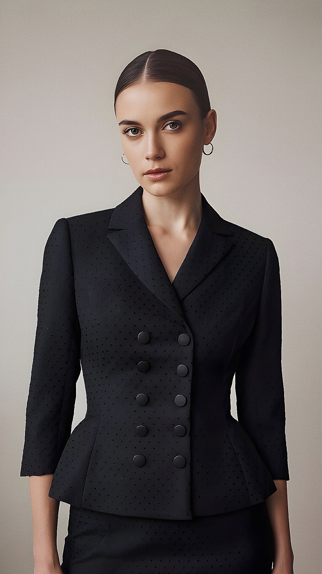 Hourglass classic jacket "as seen in Just like that "Nicole Ari Parker"