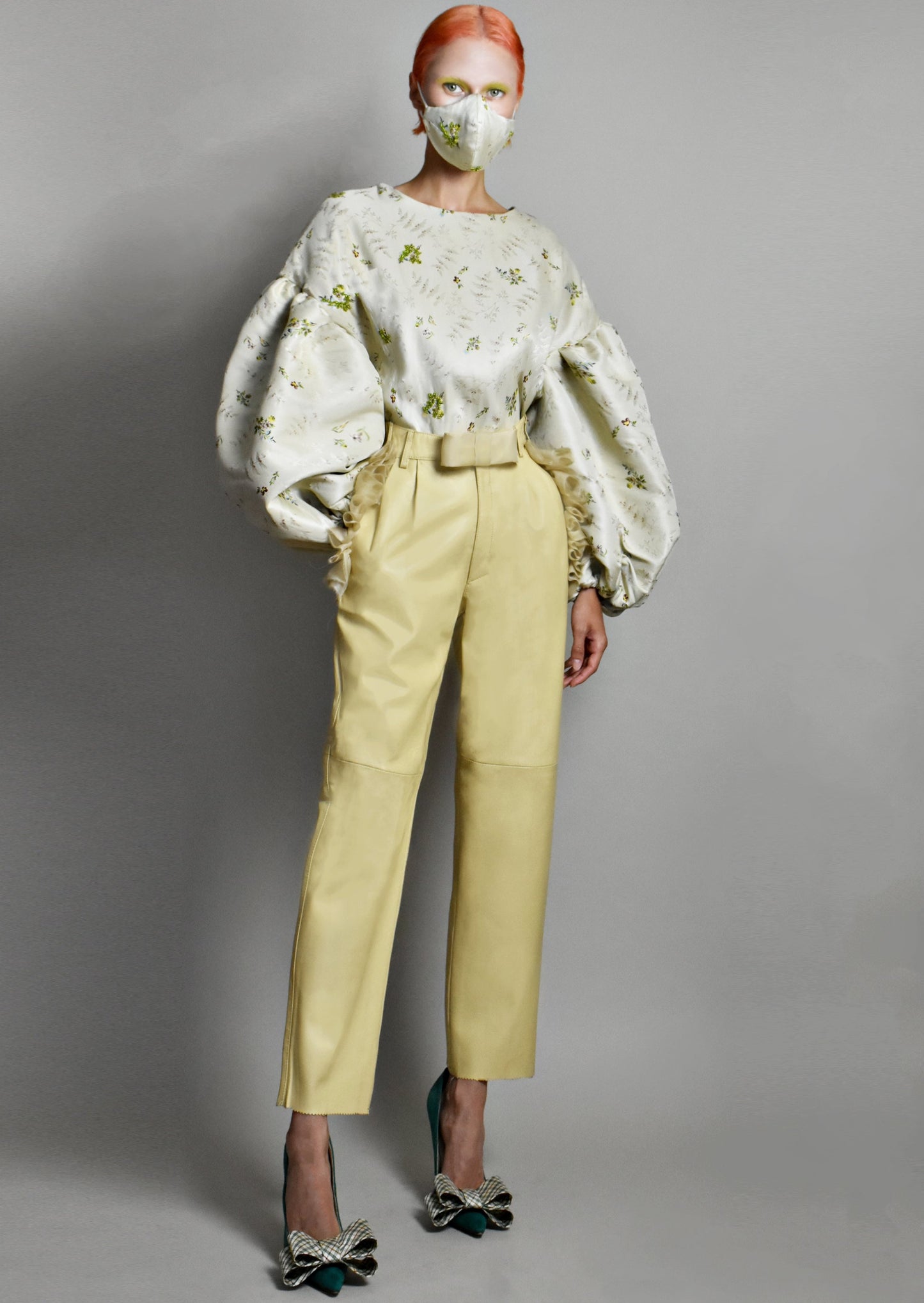 Pleated Sweetheart Pant