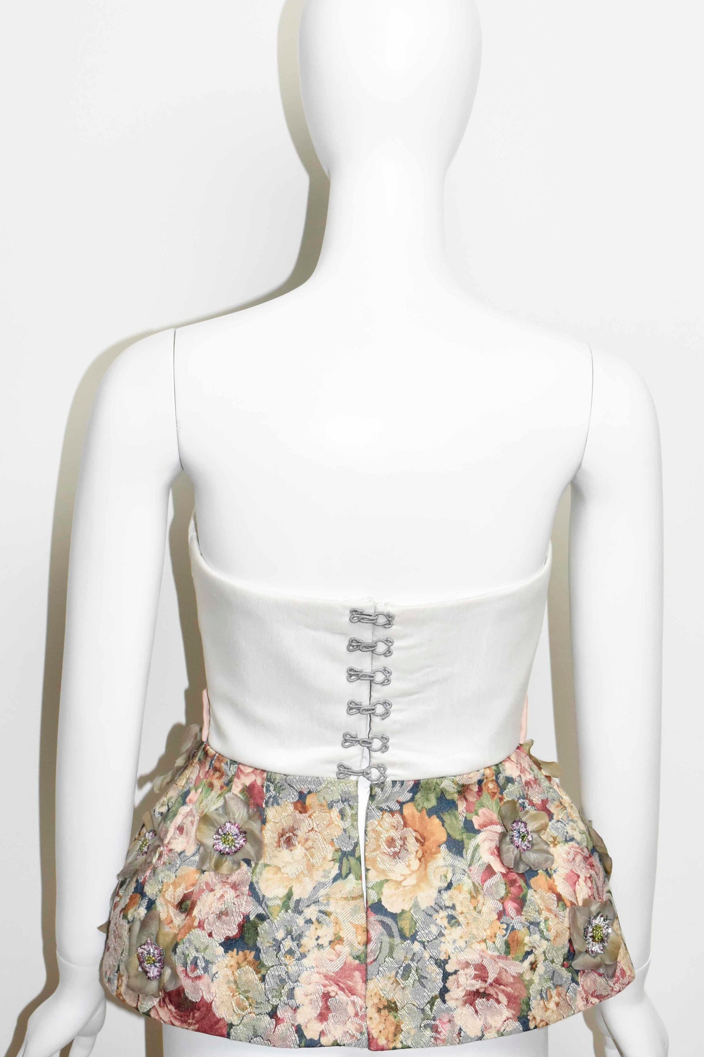 Y-Framed Peplum Corset