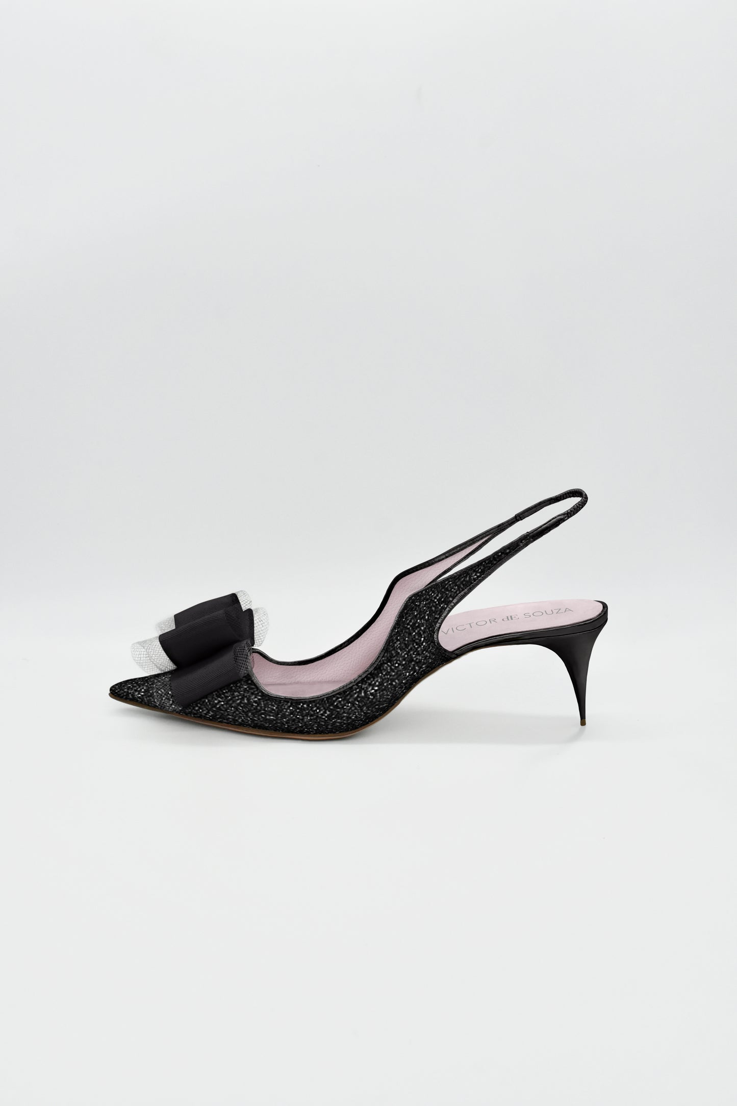 Volare Glint Sub-Heel in Noir