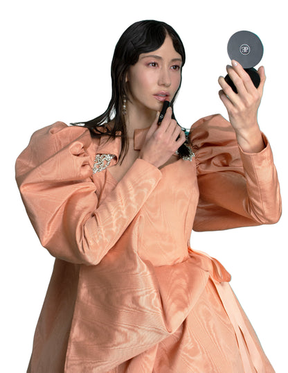 Origami cocktail dress seen on  Nicole Ari Parker