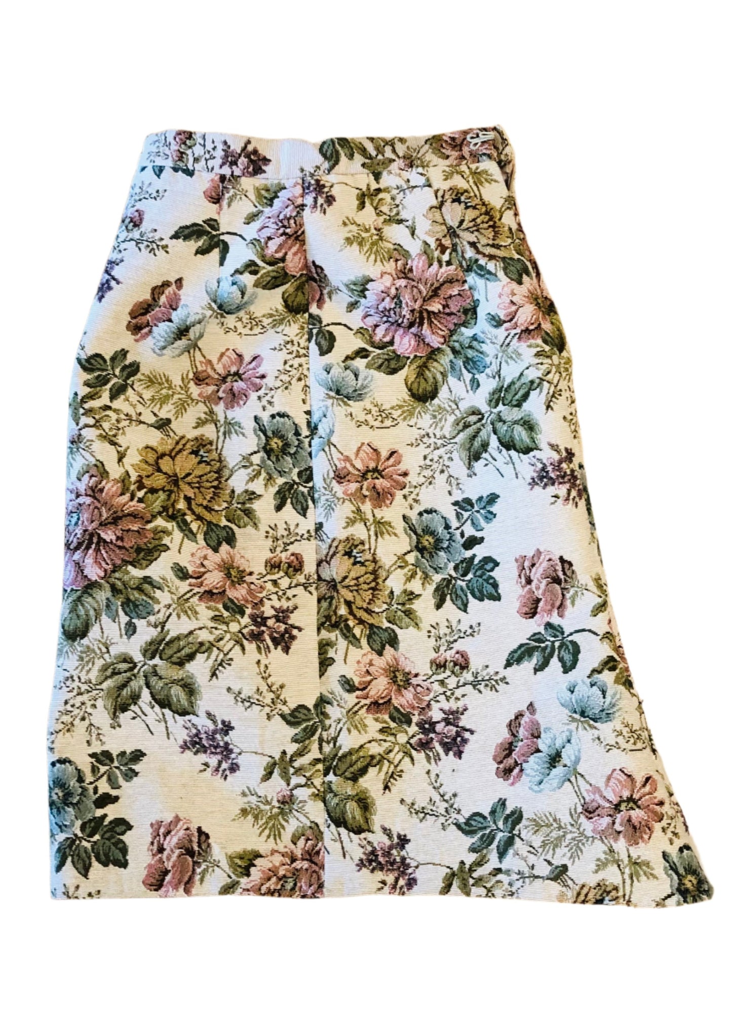 Jacquard tulip skirt