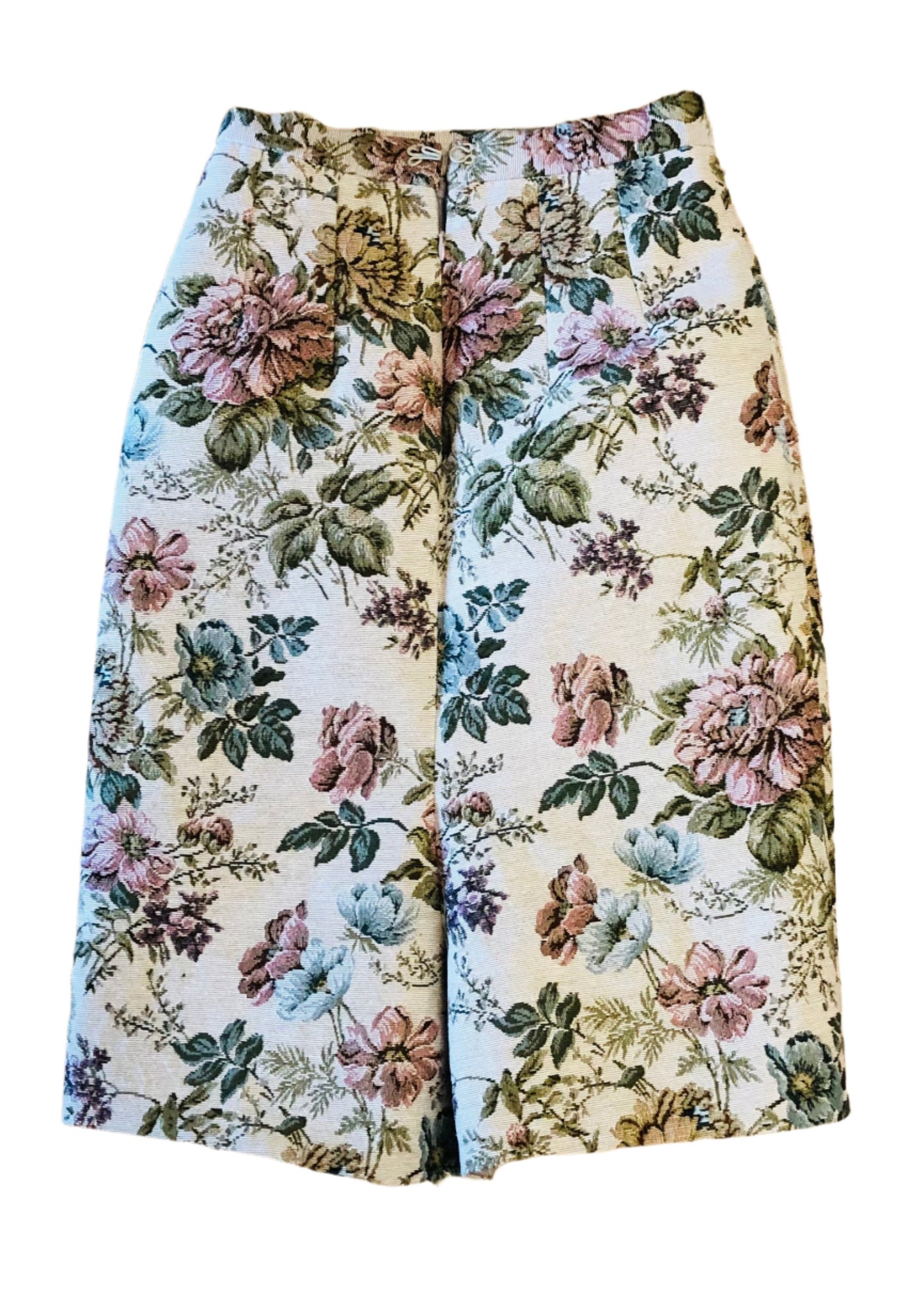 Jacquard tulip skirt