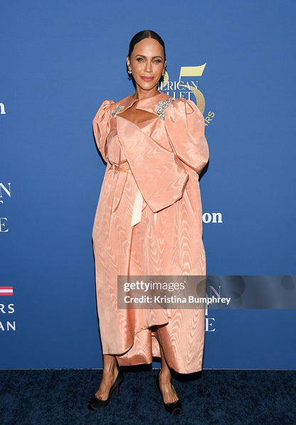 Origami cocktail dress seen on  Nicole Ari Parker