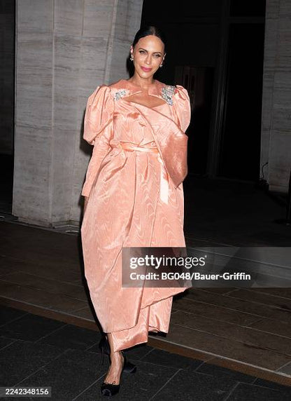 Origami cocktail dress seen on  Nicole Ari Parker