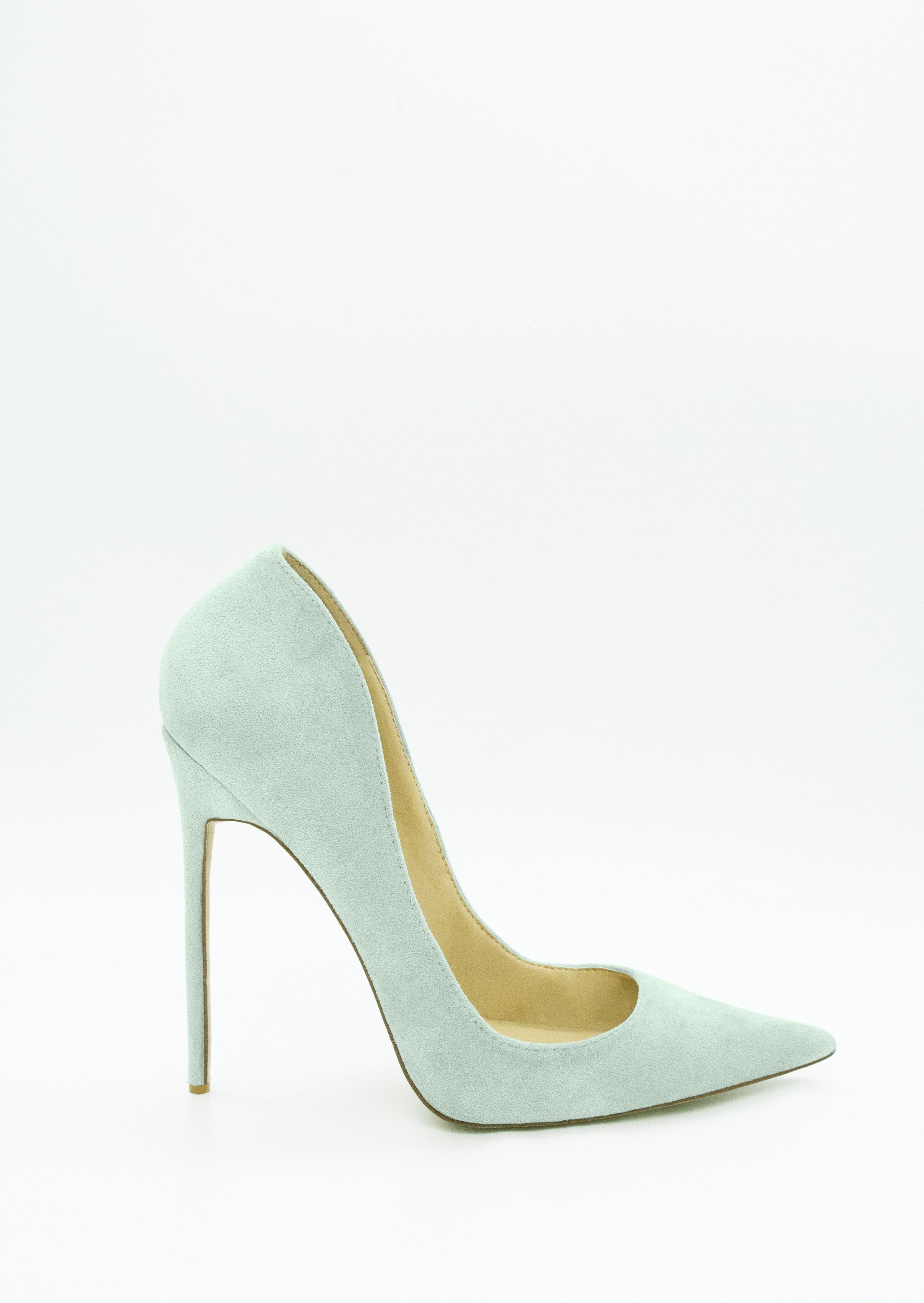 Mint shop green pump