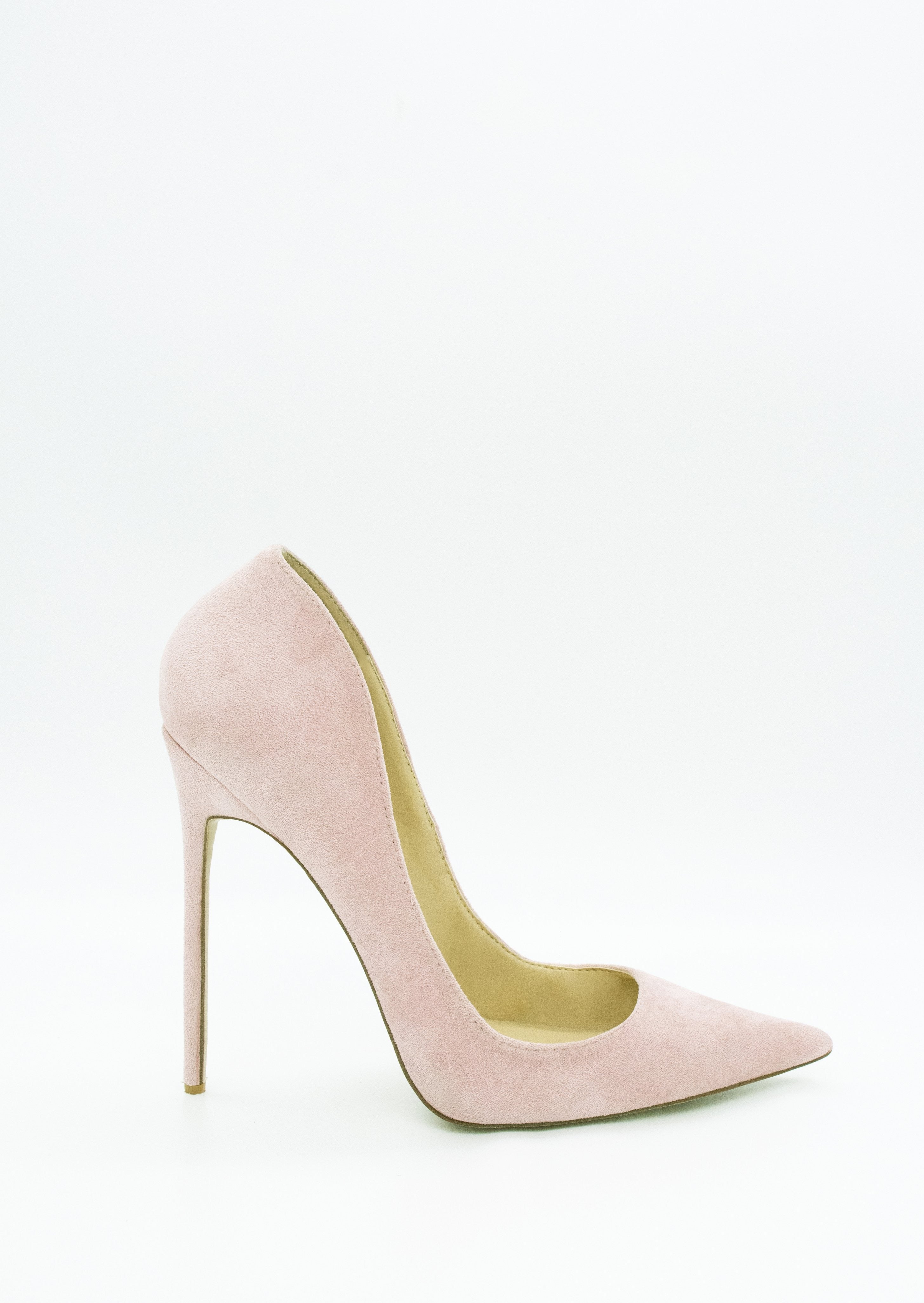 Regalia Suede Pump in Blush 10.5 41